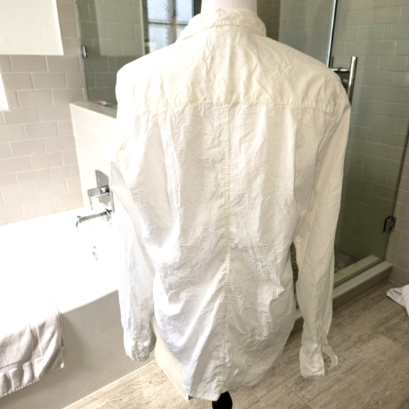 Frank & Eileen White Button Down Shirt Size L - Picture 4 of 7